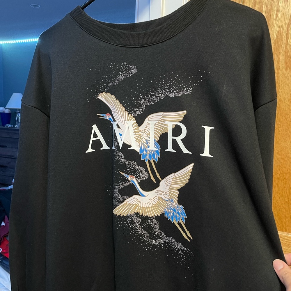 Amiri Black Longsleeve